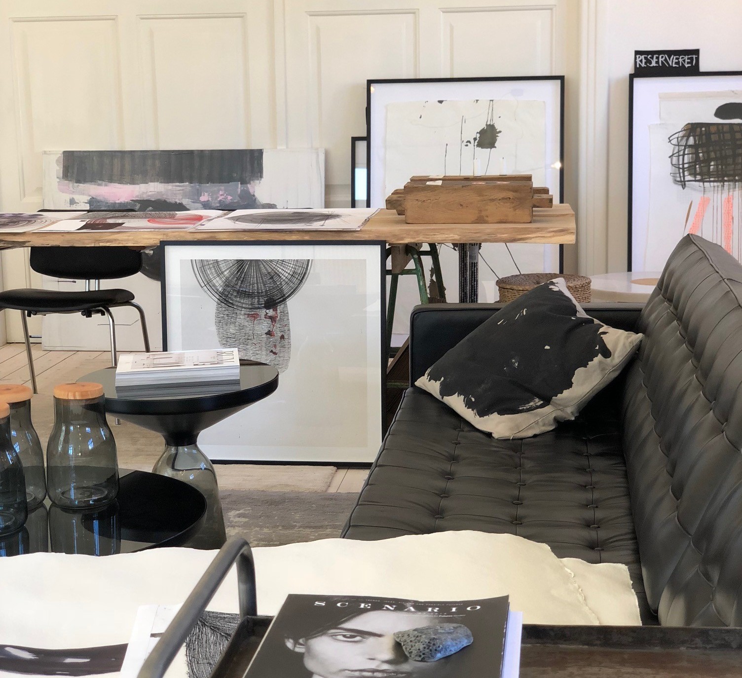 TRINE LUND ARTIST STUDIO AT OOV GALLERY